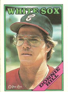 1988 O-Pee-Chee Baseball Cards 132     Donnie Hill